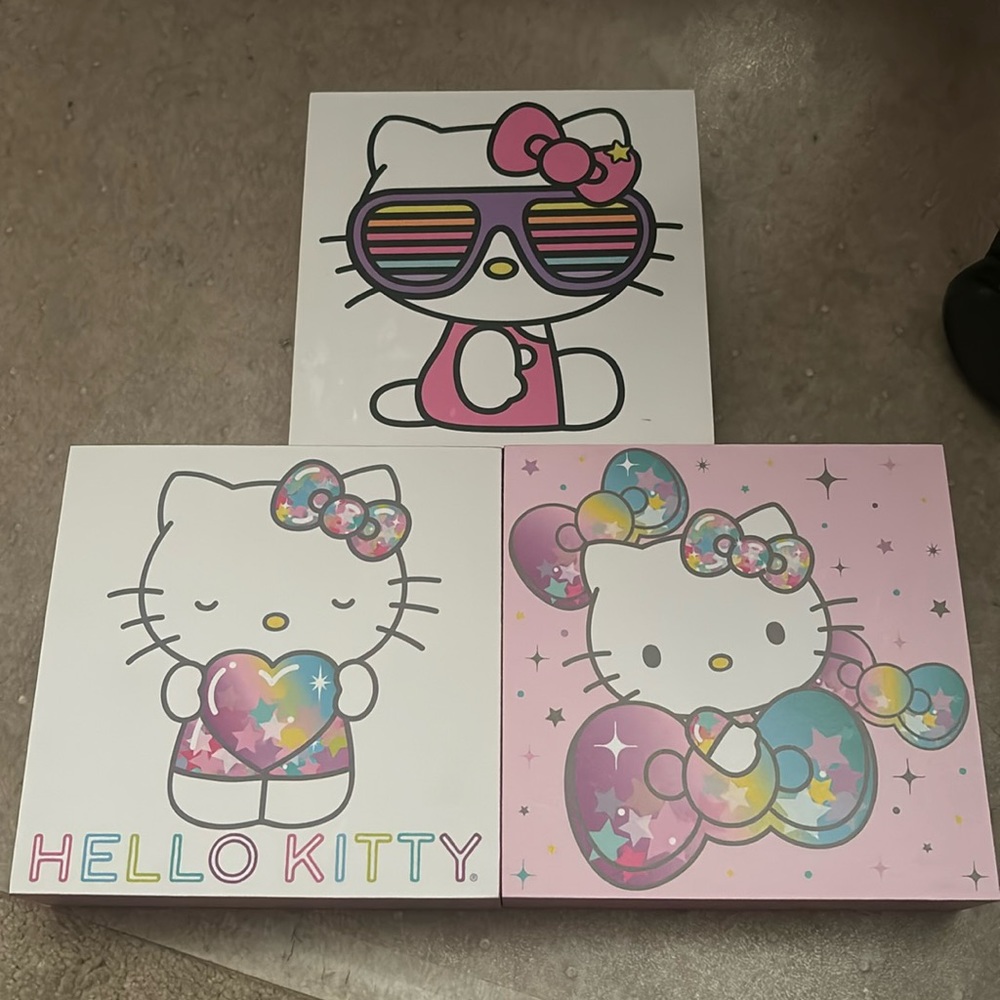 Hello Kitty Sign Decor Set